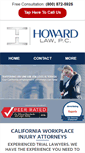 Mobile Screenshot of howardlawpc.com